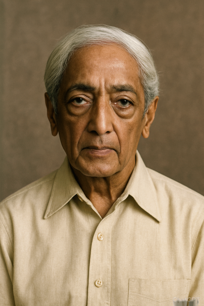 Jiddu Krishnamurti on Self Improvement
