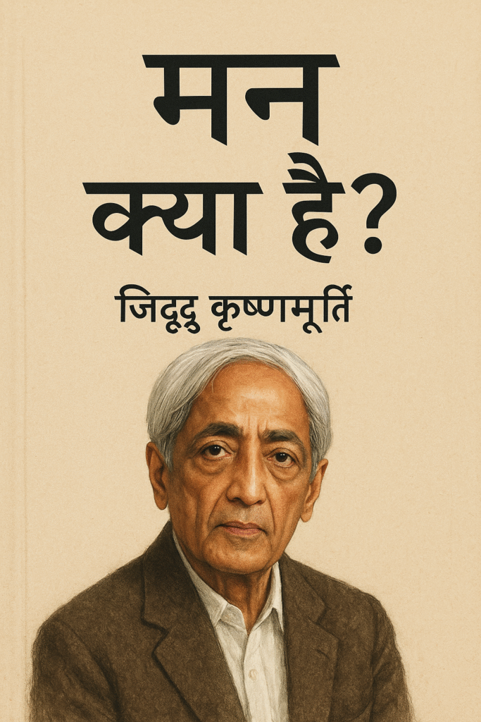मन क्या है By Jiddu Krishnamurti