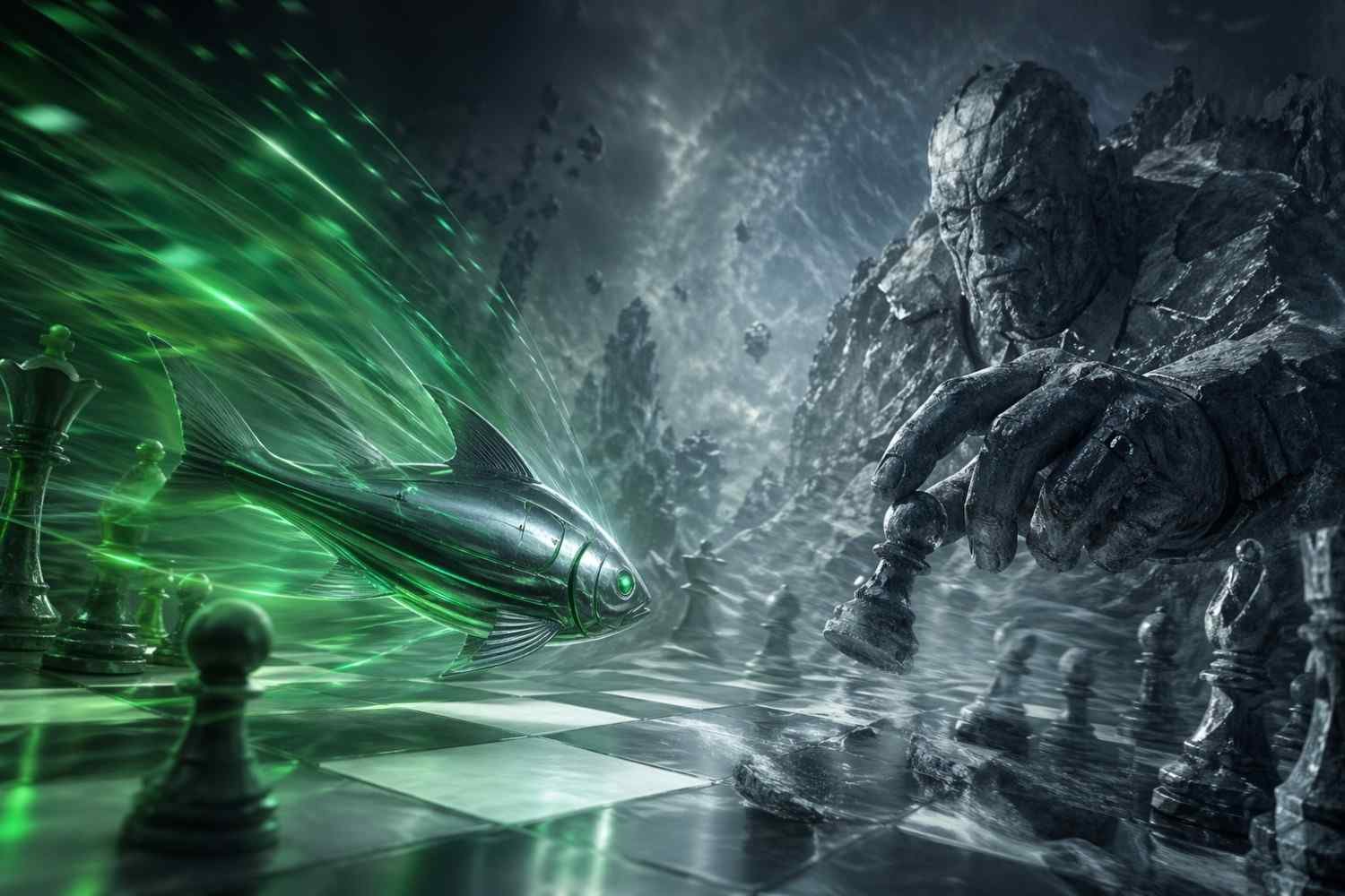 Stockfish 18 vs SlowChess