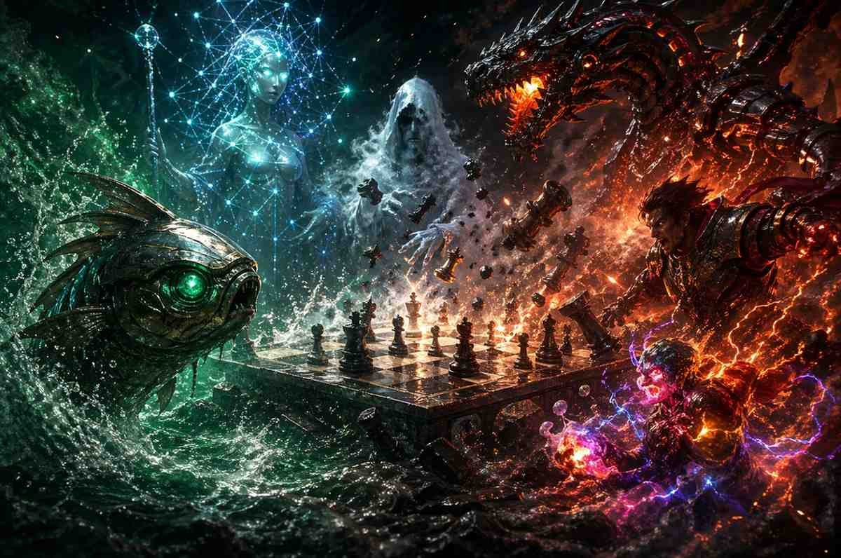 Stockfish vs top chess engines